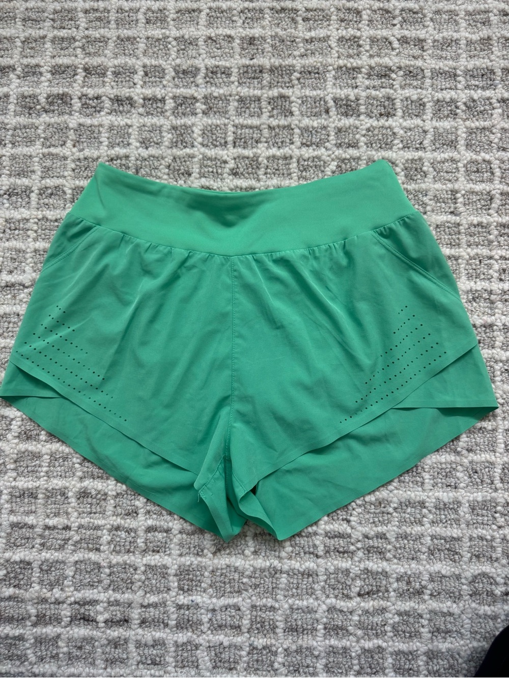 JoyLab Green Layered Athletic Running Shorts